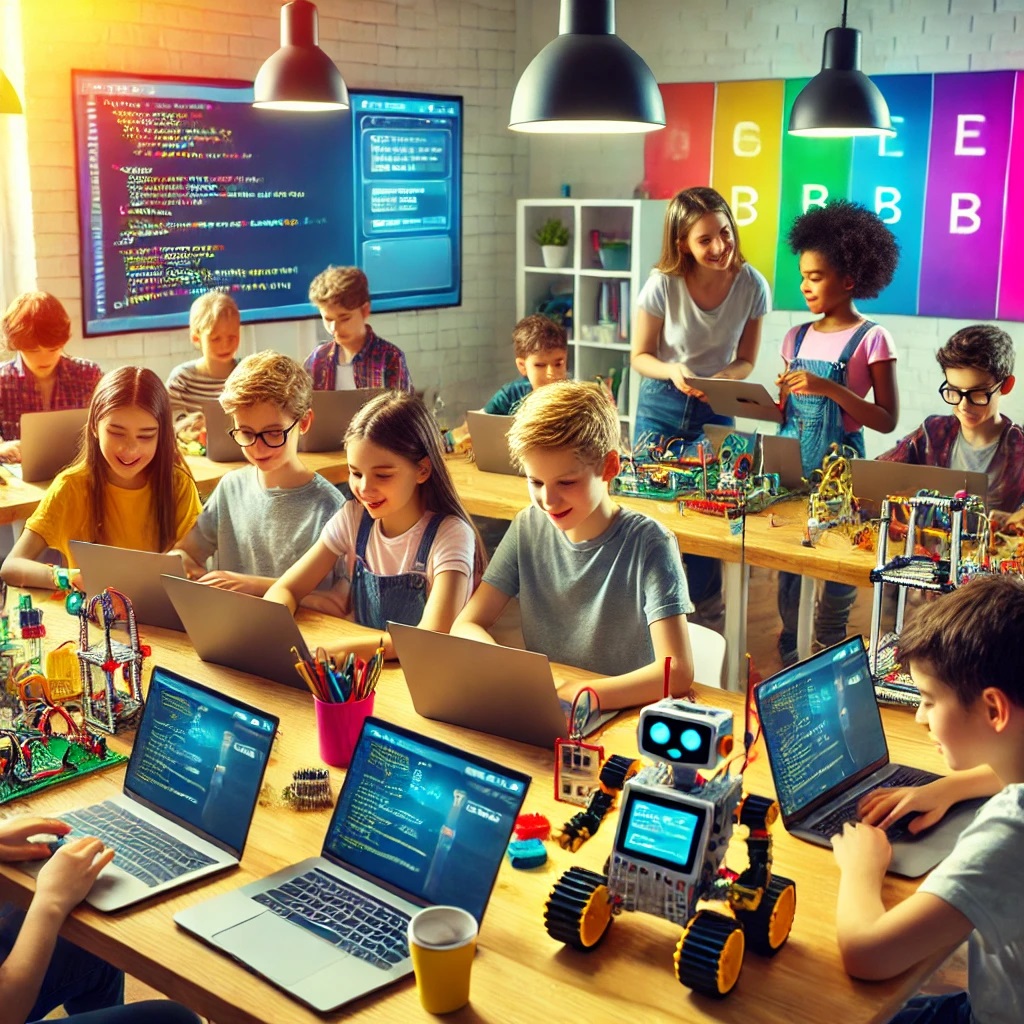 STEM Code coding and robotics school for kids in Abuja